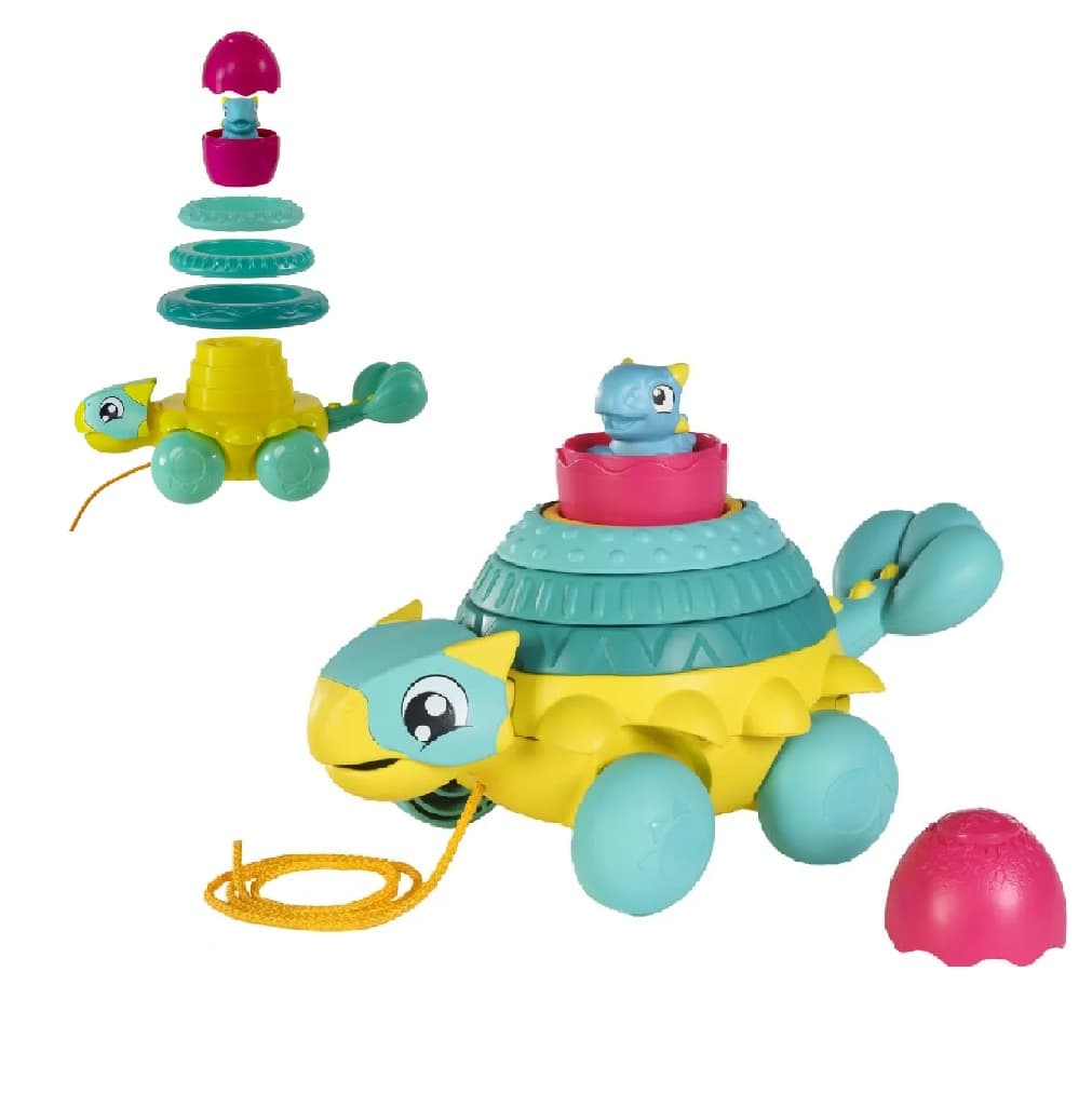 Toomies Jurassic World Stack & Pull Ankylosaurus