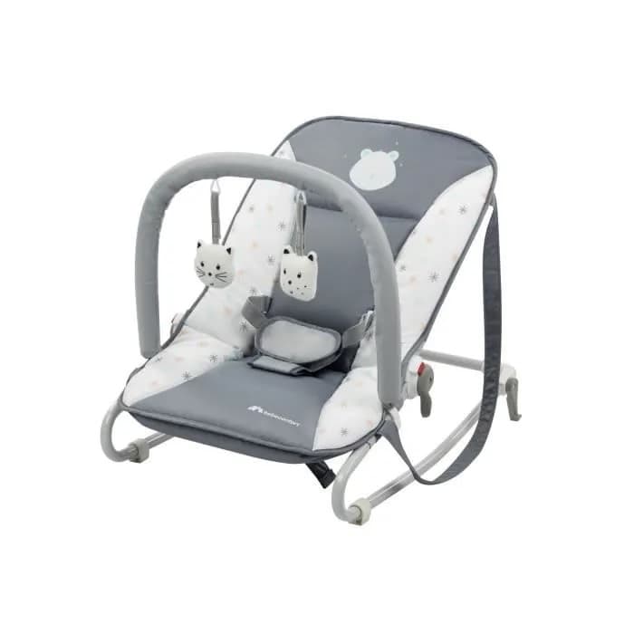 Bebeconfort Starlight Bouncer Sleepy Bear Grey
