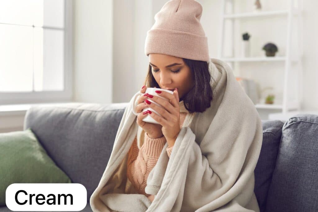 Cannon Plain Cashmere Touch Microfiber Blanket 240×220 Cream