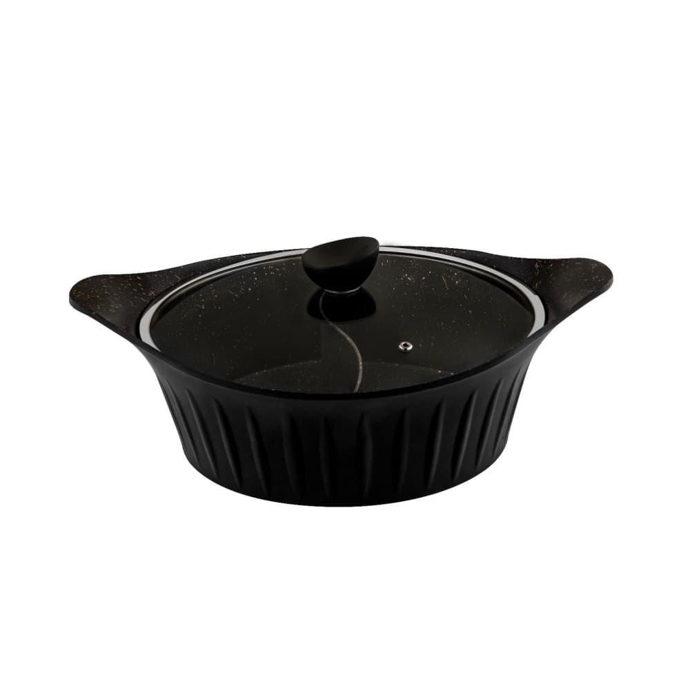 Tashan Granite Divided Casserole 32 cm Black
