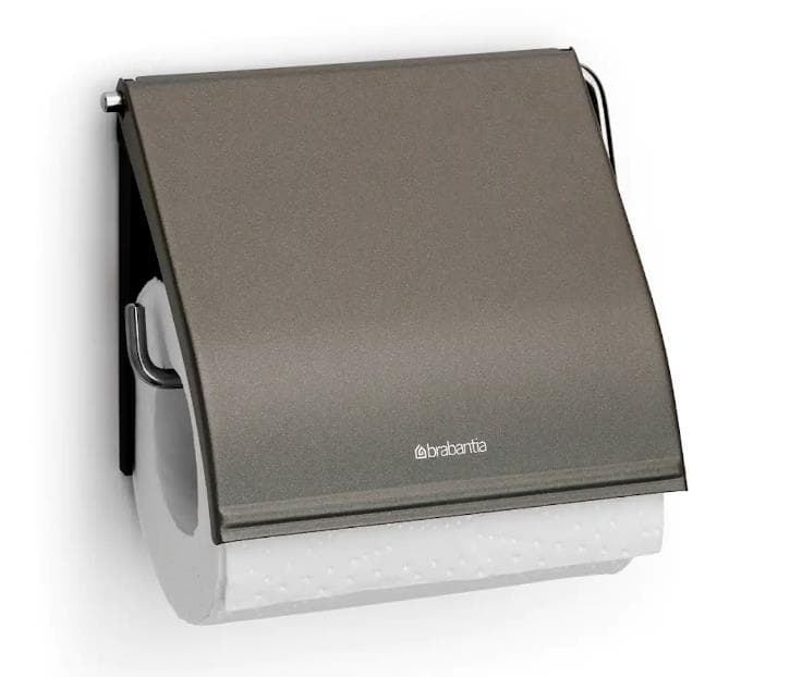 Brabantia ReNew Toilet Roll Holder - Platinum