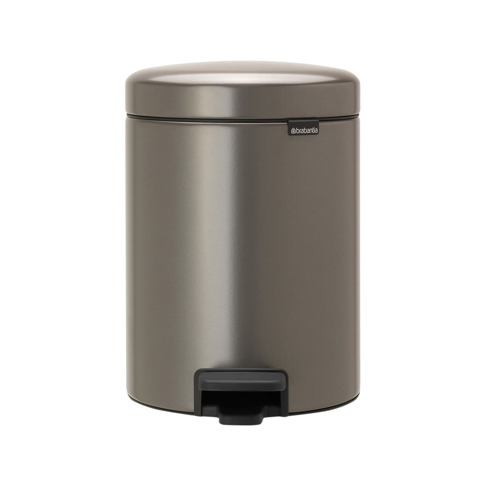Brabantia Pedal Bin 5 Ltr NewIcon - Platinum