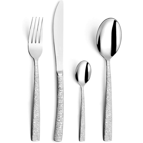 Amefa Havana Jungle 4 Cake Forks on Hanging Card
