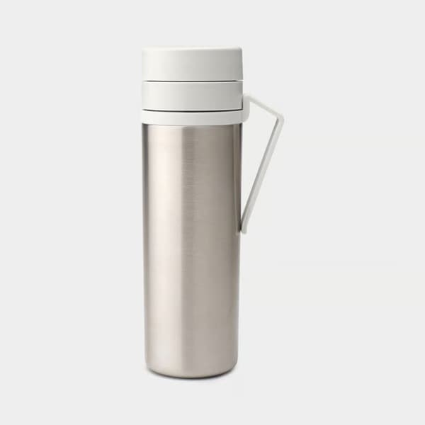 Brabantia Make & Take Insulated Flask 0.5L Light Grey