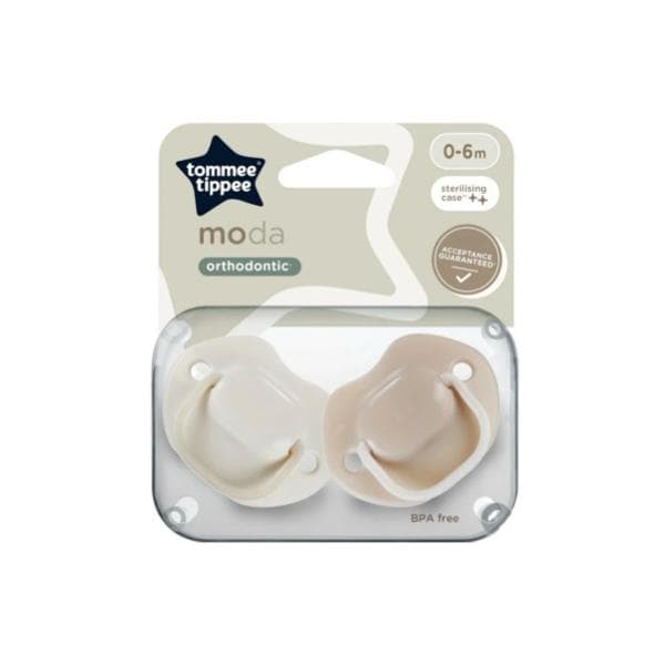 Tommee Tippee Moda Soother 2 Pcs 6-18 m