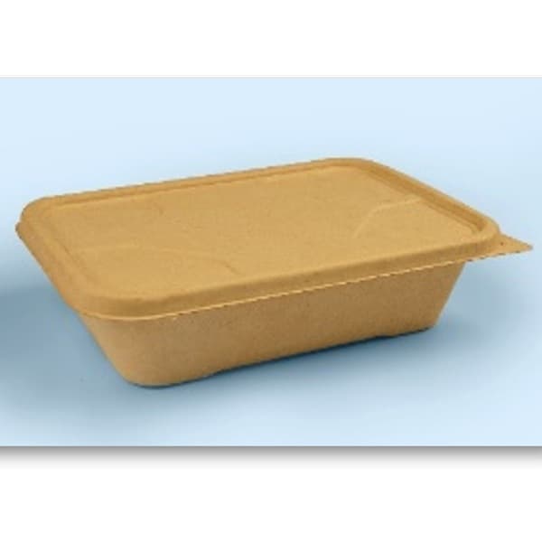 Weavers FZ TSW Bagasse Container Rectangle 1L + LID -5 PCS