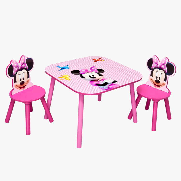 Disney minnie junior cheap table & chair set